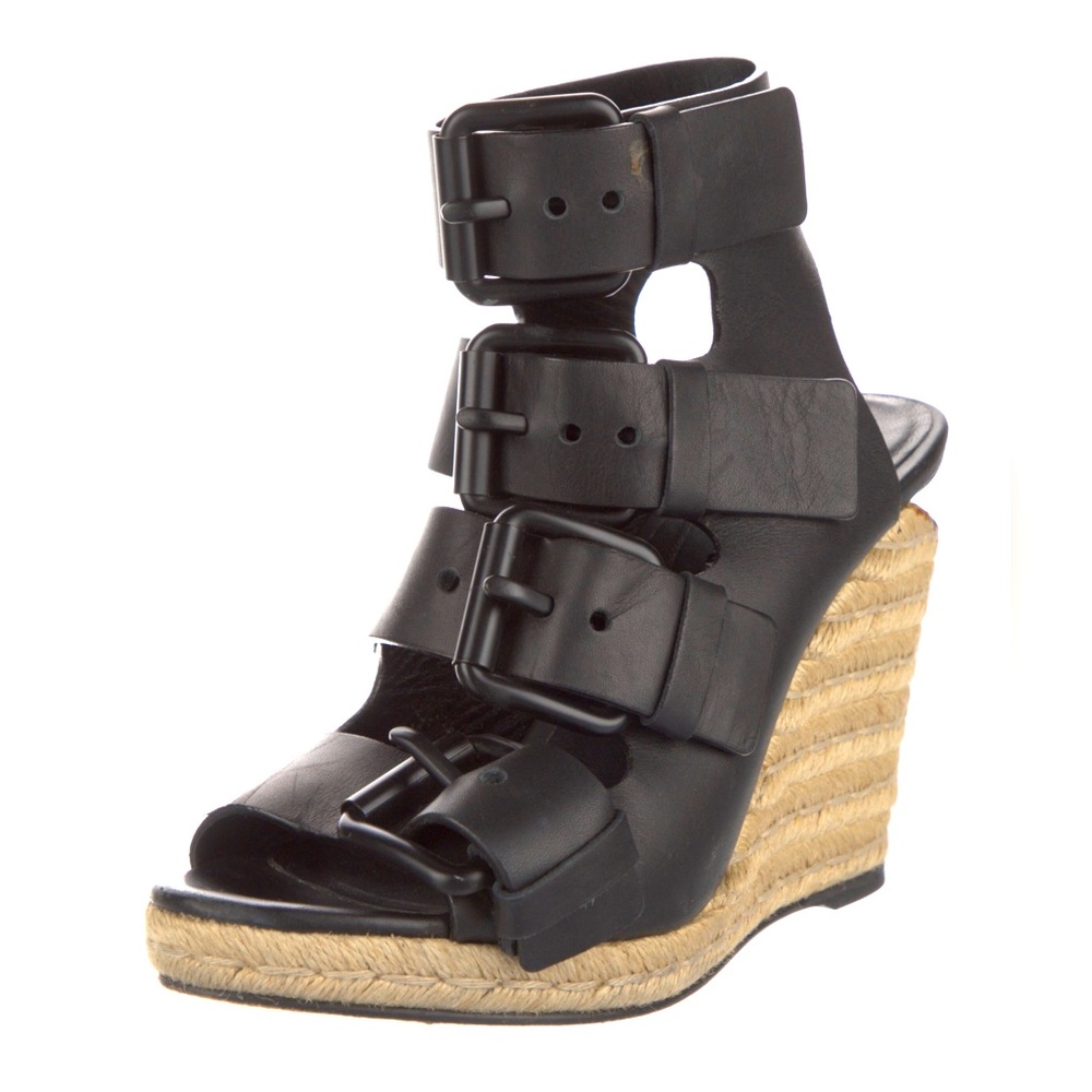 ✨SOLD✨Alexander Wang leather espadrilles